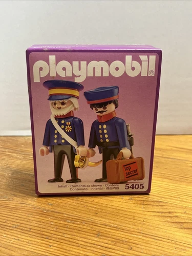 Vintage Playmobil Victorian Mansion General and Attaché Set 5405 New 1989