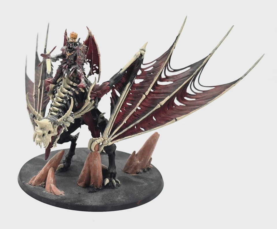 Prince Vhordrai Soulblight Gravelords  Warhammer Age of Sigmar painted - Bild 1 von 4
