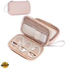 Travel Cord Organizer Case, Double Layers Tech Electronic Bag, Essentials for...