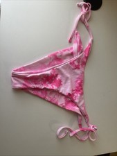Zaful String Bikini Pink Swimsuit Bottoms Womens Medium