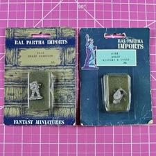 Ral Partha / Citadel Fantasy Tribe / Adventurers Dwarfs (2 Packs!) OOP Warhammer