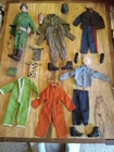 HASBRO G.I. JOE 1966 GREEN BERET ACTION FIGURE  + VINTAGE UNIFORM LOT!