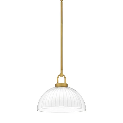 Quoizel QP6217 Jansen 12"W Pendant - Gold - Picture 1 of 7