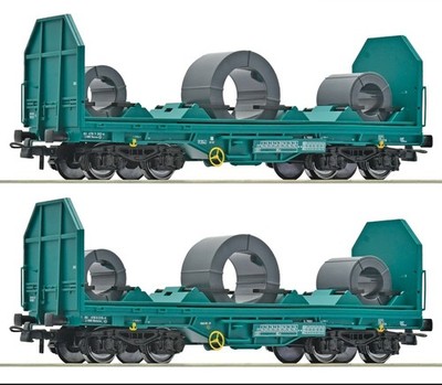 Roco FS Coil transport car set 6600181 HO Scale DC