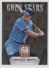 2015 Panini Elite Gold Stars George Brett #12 HOF 2u3