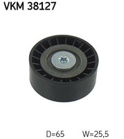 SKF Umlenk-/FüHrungsrolle, Keilrippenriemen Links, Oben, Rechts