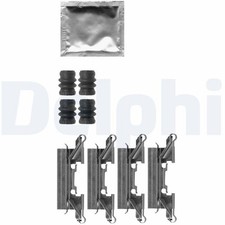 DELPHI Zubehörsatz, Scheibenbremsbelag Vorne LX0626