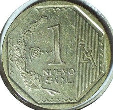 2013 PERU 1 NUEVO SOL - BANCO CENTRAL DE RESERVA DEL PERU - KM # 366 - FC 487