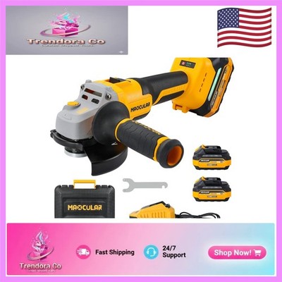 Rechargeable 4.5-Inch Angle Grinder - Brushless Performance and Safety Features