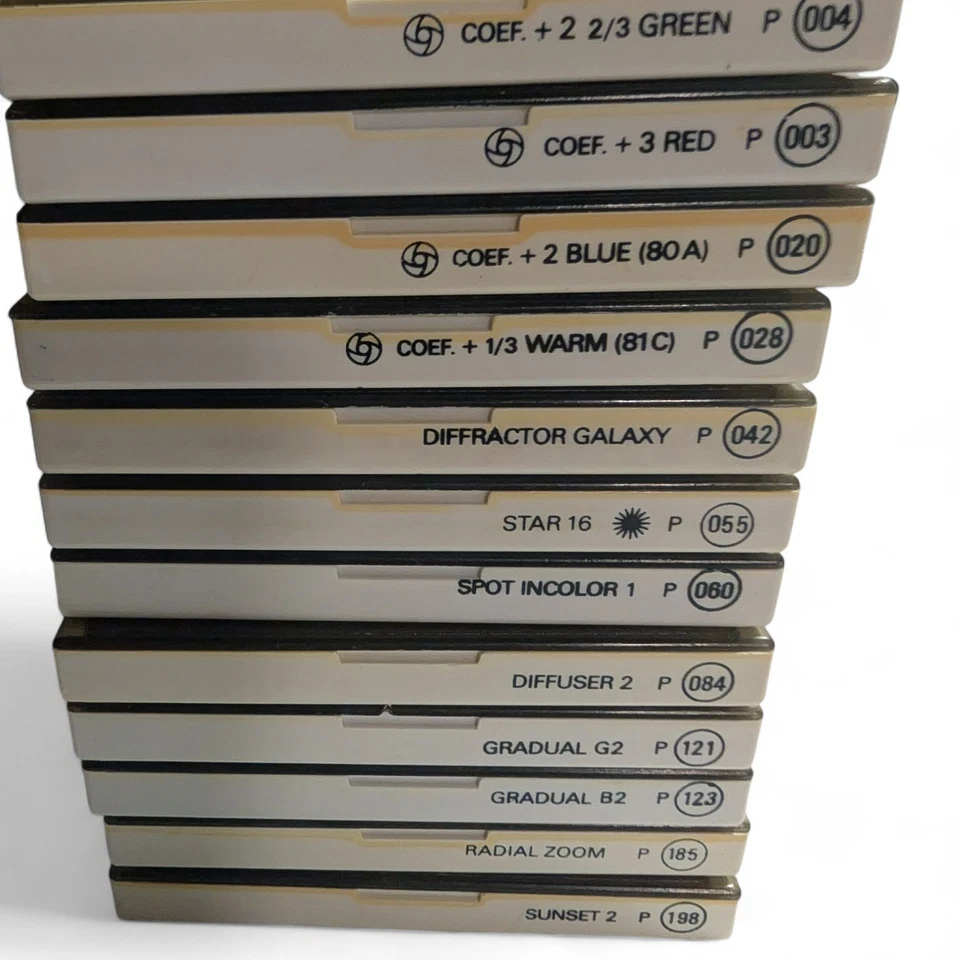 COKIN Filters A Series Lot of 13 Filters & 4 Bonus Circular Polarizing Lenses - Image 2 of 4