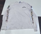 H&M - The Simpsons (Characters on Both Arms) Long Sleeve White T Shirt (Size M)
