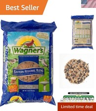 Wagner's 8-Pound Wild Bird Food - All Life Stages, Seed Mix for Eastern Birds