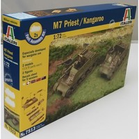 Italeri 510007513 - 1:72 US M7 Priest 105 Mm/Kang Fa.Ass.Kit, Tank (Us Import)