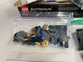 LEGO Architecture Sydney (21032) - with Box & Manual, Individually Bagged Pieces