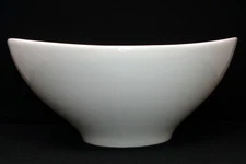 PALM RESTAURANT Giant White Oval Serving Bowl