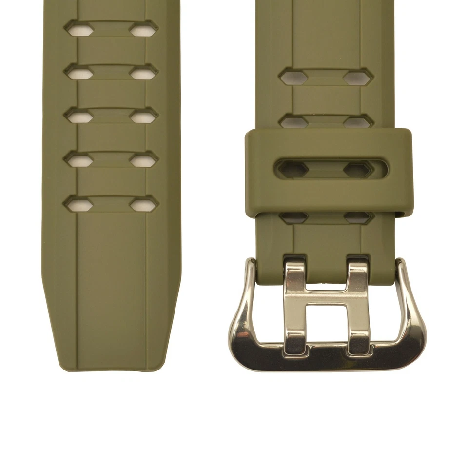 Correa de reloj original Casio G-Shock verde GA-1100KH-3A 10531393 Foto 4 de 4