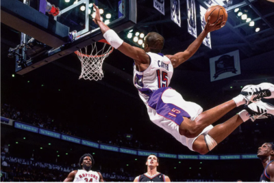 Vince Carter Slam Dunk Legend Basketball Star Wall Art Home