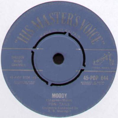 [BARRY MANN] PONI-TAILS ~ MOODY / OOM PAH POLKA ~ 1959 UK VINYL 7'' SINGLE