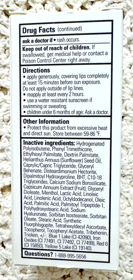 RODAN+FIELDS *Plumping Lip Oil SPF 28*  CORAL-Full Size-SEALED - Image 4 of 4