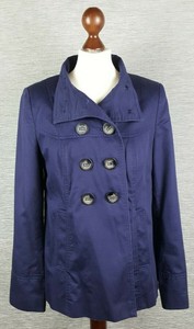 women's short navy jacket