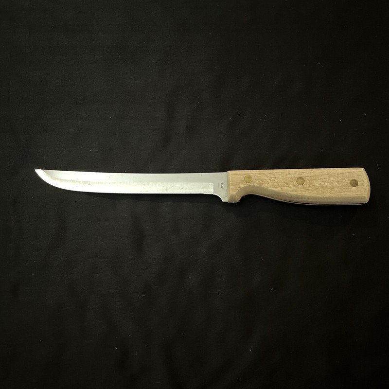 1776 The All Americans 8" SLICER KNIFE Wood Handle Stainless Steel Blade USA