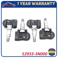 Set TIRE PRESSURE SENSOR TPMS 4pcs 52933-3N000 For Hyundai Accent Kia Cadenza