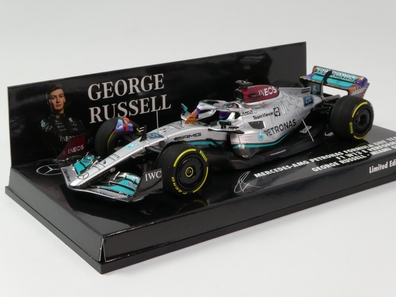 Minichamps Mercedes AMG F1 W13 #63 George Russell Miami GP 2022 1