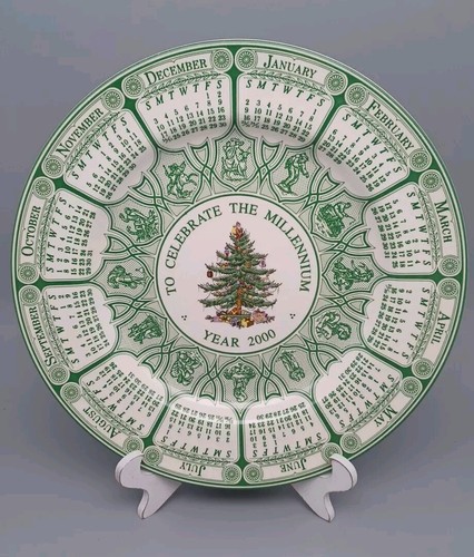 Plato Coleccionista Spode Millenium Celebración Año 2000 Hecho en Inglaterra - Imagen 2 de 5