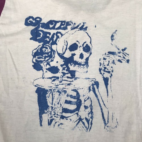 70s Vintage GRATEFUL DEAD Mens Raglan T Shirt Large | Single Stitch Jerry Garcia - Picture 10 of 10