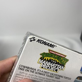 FACTORY SEALED NES - Teenage Mutant Ninja Turtles III : Manhattan Project NEW