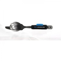 Lifeventure Camping Hiking Walking Outdoor Knife Fork Spoon Set - Titanium Lifeventure Camping Hiking Walking Outdoor Knife Fork Spoon Set - Titanium