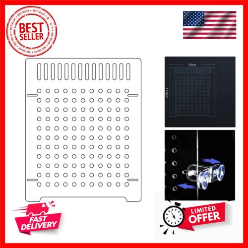 7 X 6.3 Inch Fish Tanks Transparent Acrylic Divider with Suction Cup Fish Tan...