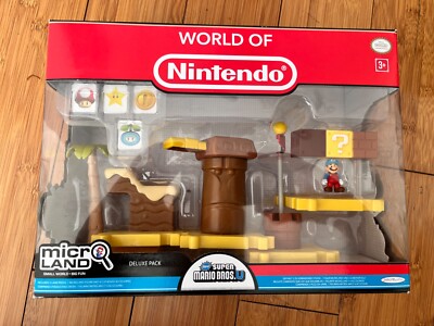 WORLD OF NINTENDO SUPER MARIO MICRO LAND DELUXE FIGUR PACK LAYER CAKE DESERT