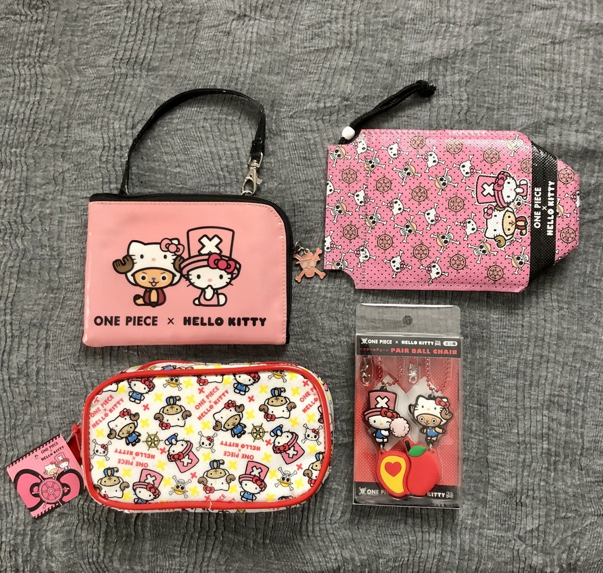 One Piece x Hello Kitty Collaboration Chopper Goods 4 Types Set