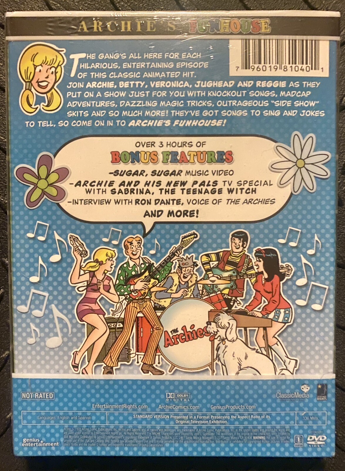 Archies Funhouse - The Complete Series (DVD, 2008, 3-Disc Set) for sale ...