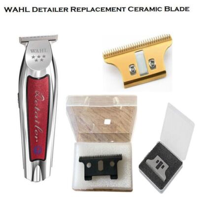 WAHL Keramik Ersatz Haarschneidemaschine Klinge für WAHL T-WIDE DETAILER/TRIMMER UK POST