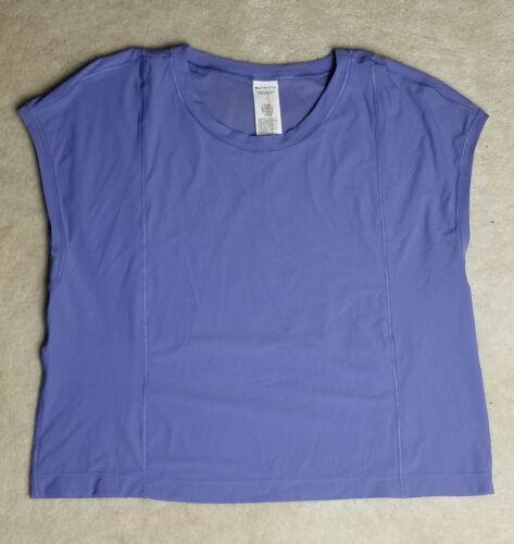 Athleta Shirt M Purple Seasoft Tank Yoga Casual Athletic Top Stretch EUC - Picture 3 of 9