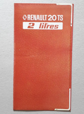 Renault 20 TS 2 Litre Brochure c.1977