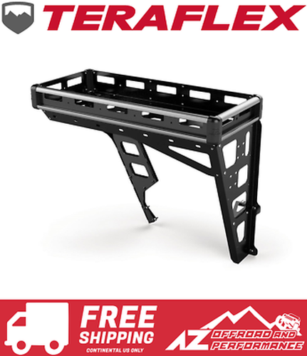 TeraFlex Alta Cargo Rack - Silver Rails For 2007-2018 Jeep Wrangler JK ...