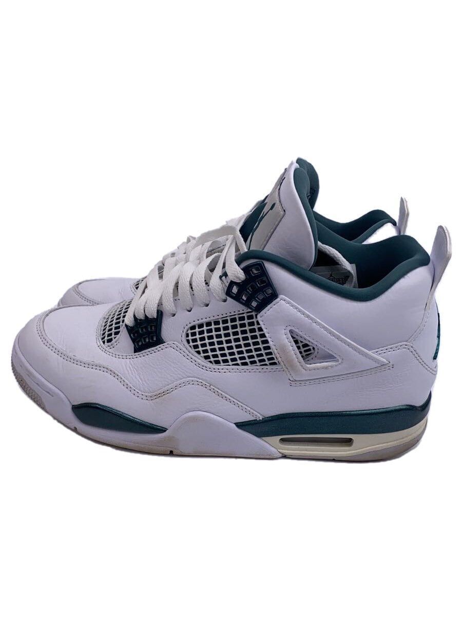 Nike High Top Sneakers AIR JORDAN 4 RETRO 26.5cm White Used Nike High Top Sneakers AIR JORDAN 4 RETRO 26.5cm White Used
