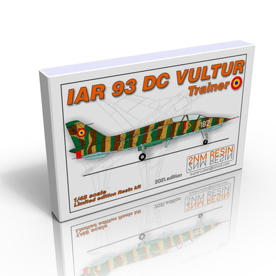 IAR 93 DC - Dubla Comanda VULTUR -Trainer  1/48 scale resin kit by 2NM RESIN
