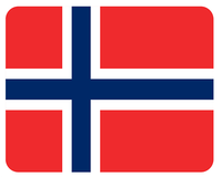 Mousepad Norwegen 24X19 Norway Fahne Mauspad Unterlage
