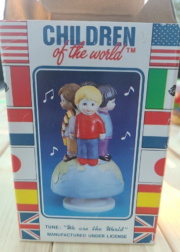 Michael Jackson We Are The World (Children Of The World) Music Box - Afbeelding 1 van 5