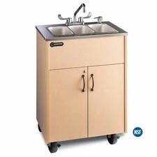 Ozark River Portable Sinks® Premier S3 Portable Hand Sink -Maple