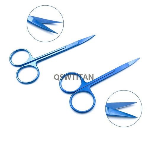 Iris Scissors Eye surgery suture scissors double eyelid tool Ophthalmic tool - Picture 6 of 14