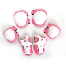 Lixada 6PC Safety Brace Kids Child Elbow Knee Pads Cycling Roller Skating Skateb