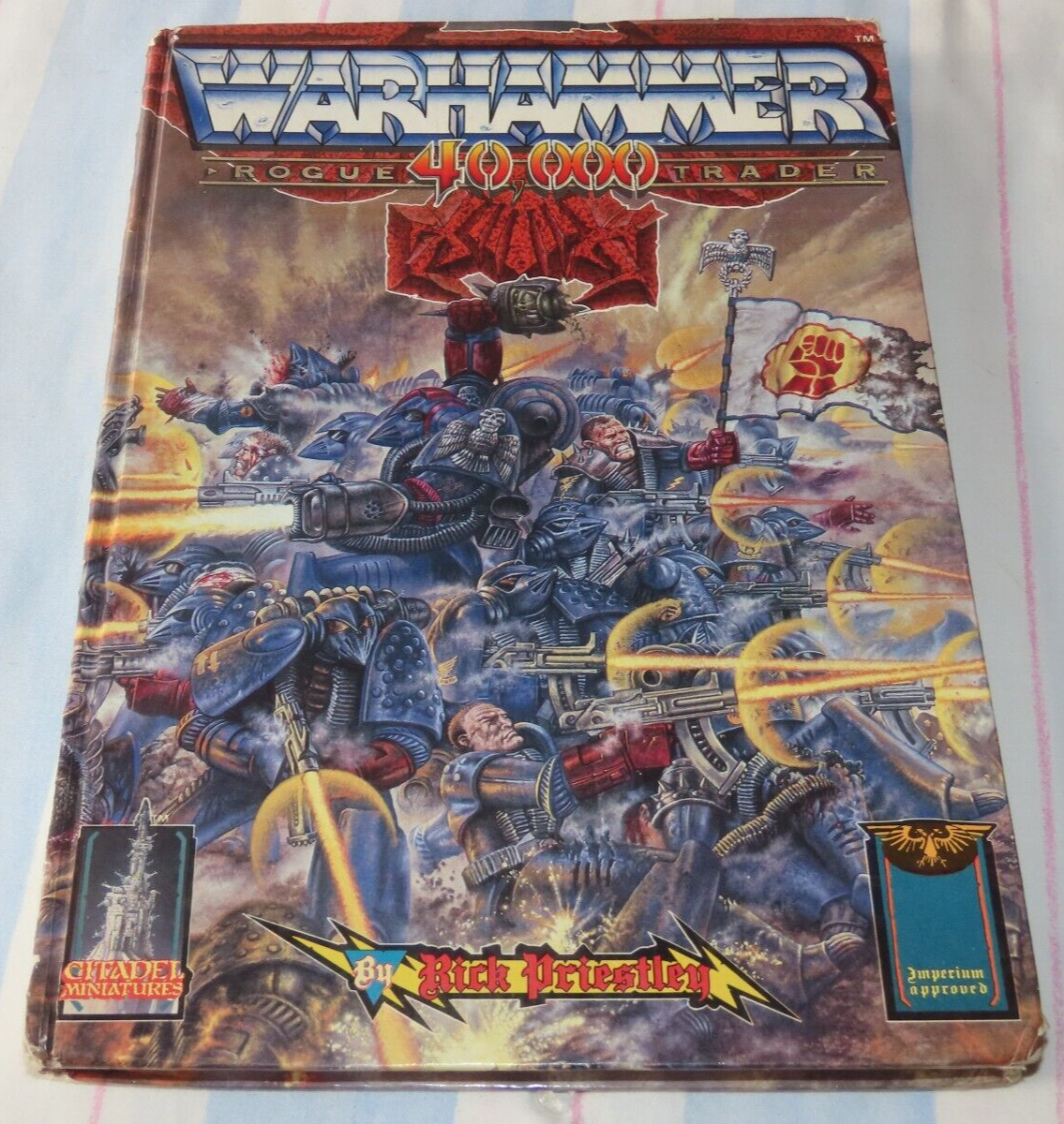 Warhammer 40k Rogue Trader Hardback Book 1st Edition 1987 Games