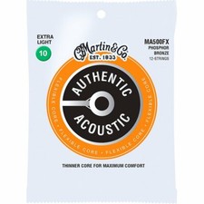 Martin MA500FX Flexible Core SP Phosphor Bronze Acoustic 12-String 10-54