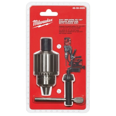 Milwaukee 49-59-0020 3/4 in. Weldon to 1/2 in. Chuck Adapter