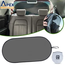 Car Rear Window Windshield Sun Shade Static Cling Visor Shield Mesh Screen Cover